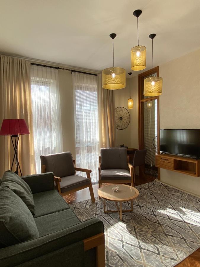 Апартаменты В Esentai City Almatý Exterior foto
