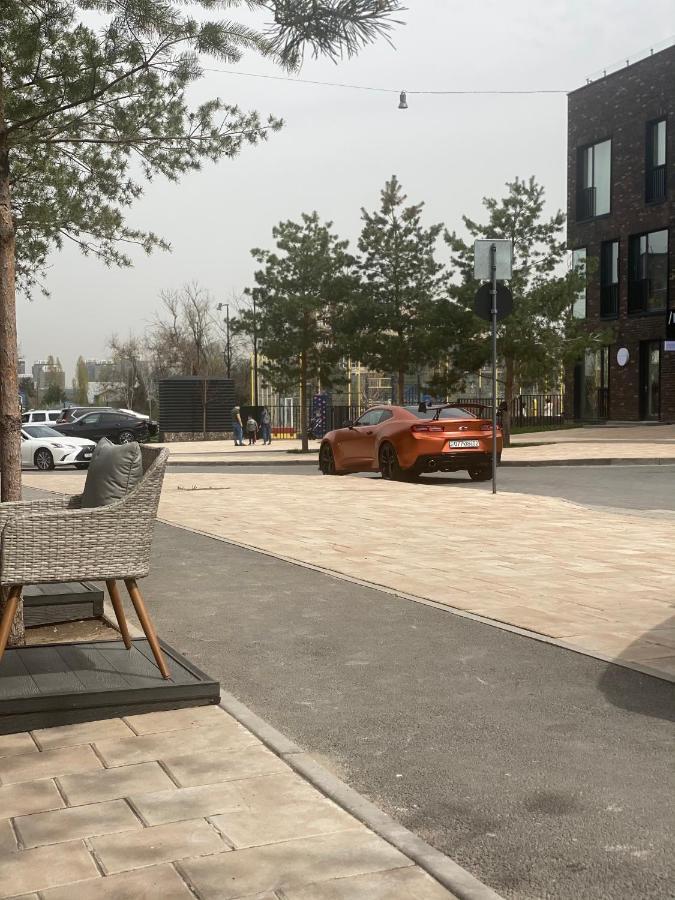 Апартаменты В Esentai City Almatý Exterior foto