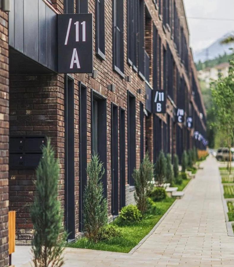 Апартаменты В Esentai City Almatý Exterior foto
