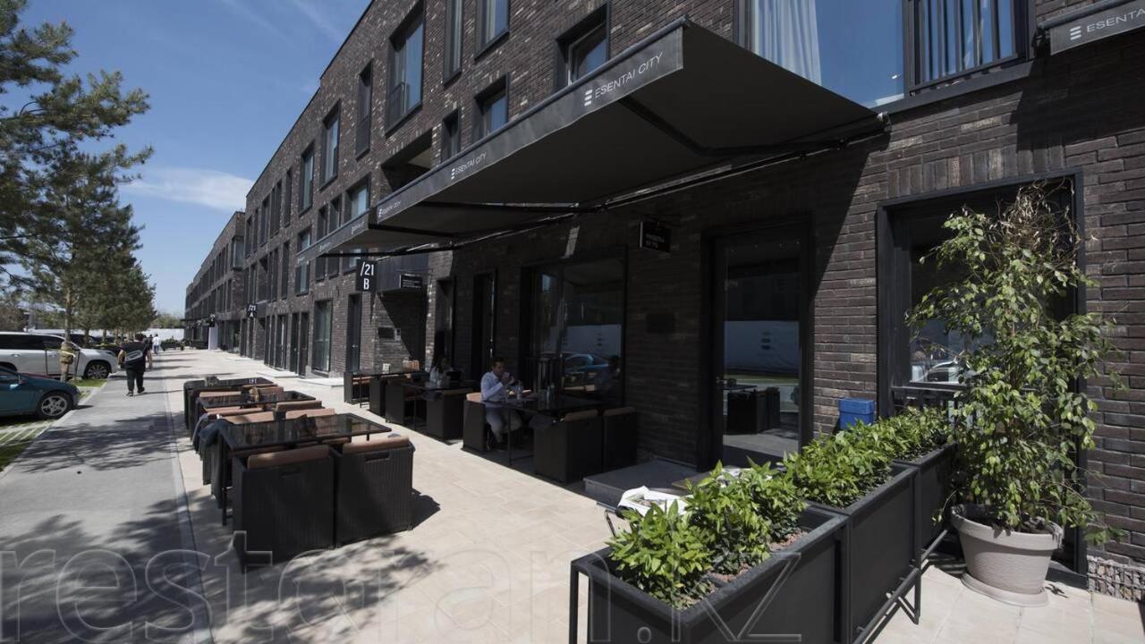 Апартаменты В Esentai City Almatý Exterior foto